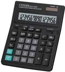 Калькулятор  CITIZEN на 16 разрядов SDC-664 S, РФ
