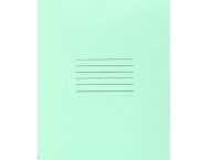 Тетрадь школьная А5, 12 л. на скобе «Гознак Борисов», 175×205 мм, клетка, линия, зеленая